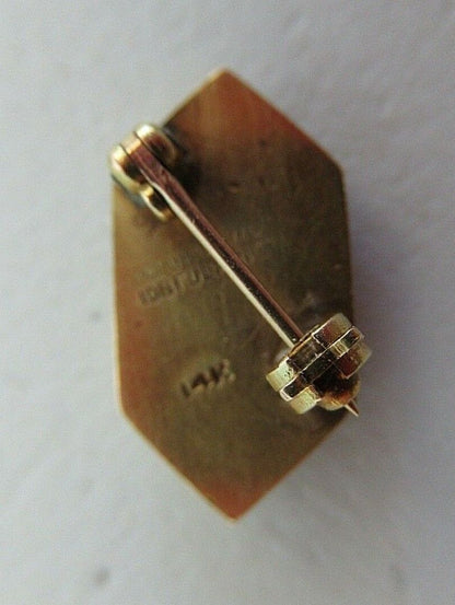 美国兄弟会 PIN GAMMA PHI ALPHA。 14K 金制成。已标记。第1448章