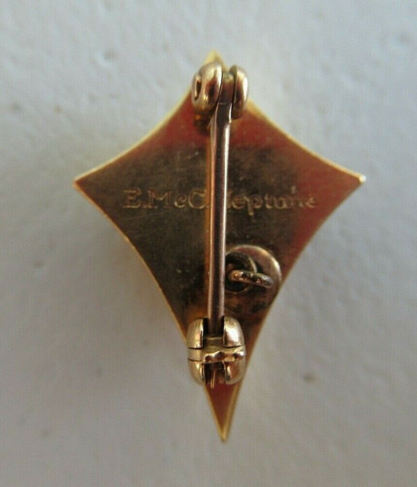 PIN-код БРАТСТВА США PSI DELTA PHI. СДЕЛАНО ИЗ ЗОЛОТА. НАЗВАН. 1731 г.