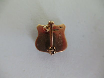 USA FRATERNITY PIN PHI LAMBDA SIGMA. MADE IN GOLD 10K. NAMED. MARKED.