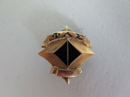 USA FRATERNITY PIN PHI LAMBDA SIGMA. MADE IN GOLD 10K. 868