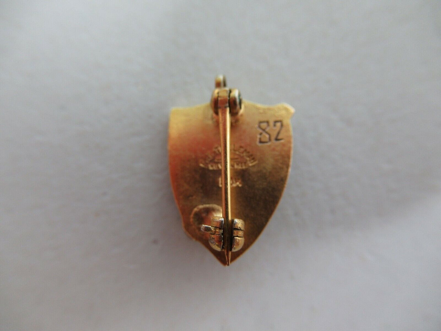 美国兄弟会 PIN GAMMA THETA PI。 10K 金制成。 '82。已标记。第766章