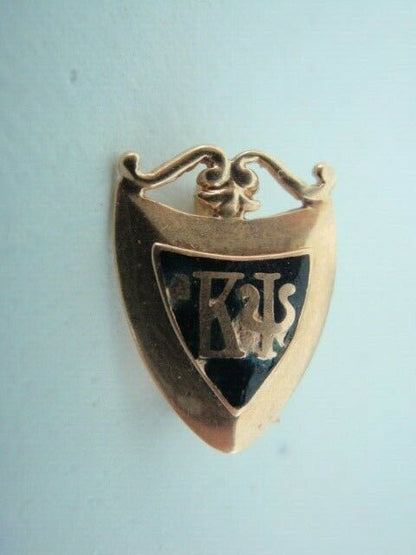 美国兄弟会 PIN KAPPA PSI。黄金制造。 1904.命名。 409