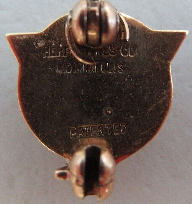 USA FRATERNITY PIN DELTA THETA PHI. MADE IN GOLD. MARKED. 1829