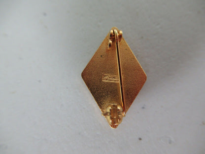 USA FRATERNITY PIN BETA BETA RHO. MADE IN GOLD. MARKED. 1002