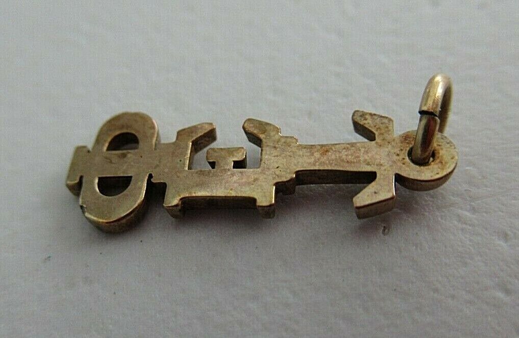 USA FRATERNITY PIN TAU SIGMA PHI. MADE IN GOLD 10K. MARKED. 1435