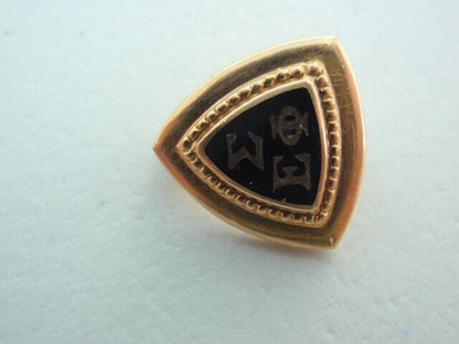 USA FRATERNITY PIN SIGMA EPSILON PHI. MADE IN GOLD 14K. NAMED. MARKED.