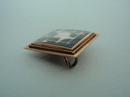 USA FRATERNITY PIN KAPPA PSI. MADE IN GOLD. 1898. YALE! NAMED. 383