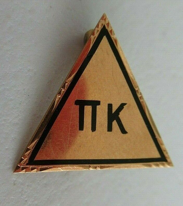 USA FRATERNITY PIN PI KAPPA DELTA. MADE IN GOLD. DATED 1905. NAMED. 10