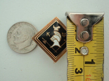 USA FRATERNITY PIN KAPPA PSI. MADE IN GOLD. 1898. YALE! NAMED. 383