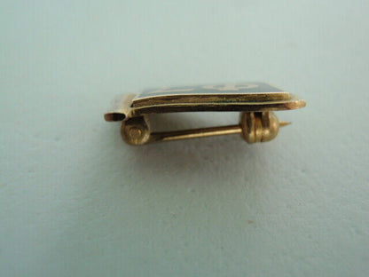 USA FRATERNITY PIN SIGMA PHI PIN. MADE IN GOLD. NAMED. MARKED. 579