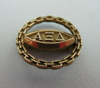 美国兄弟会 PIN ALPHA PHI Sigma。包金制成。已标记。 1636