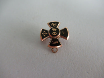 БРАТСТВО США PIN THETA PSI. СДЕЛАНО ИЗ ЗОЛОТА. 983