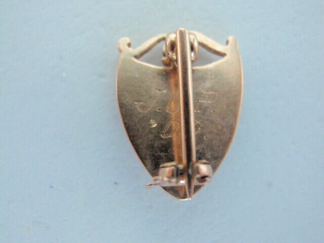 USA FRATERNITY PIN KAPPA PSI. MADE IN GOLD. 1904. NAMED. 409