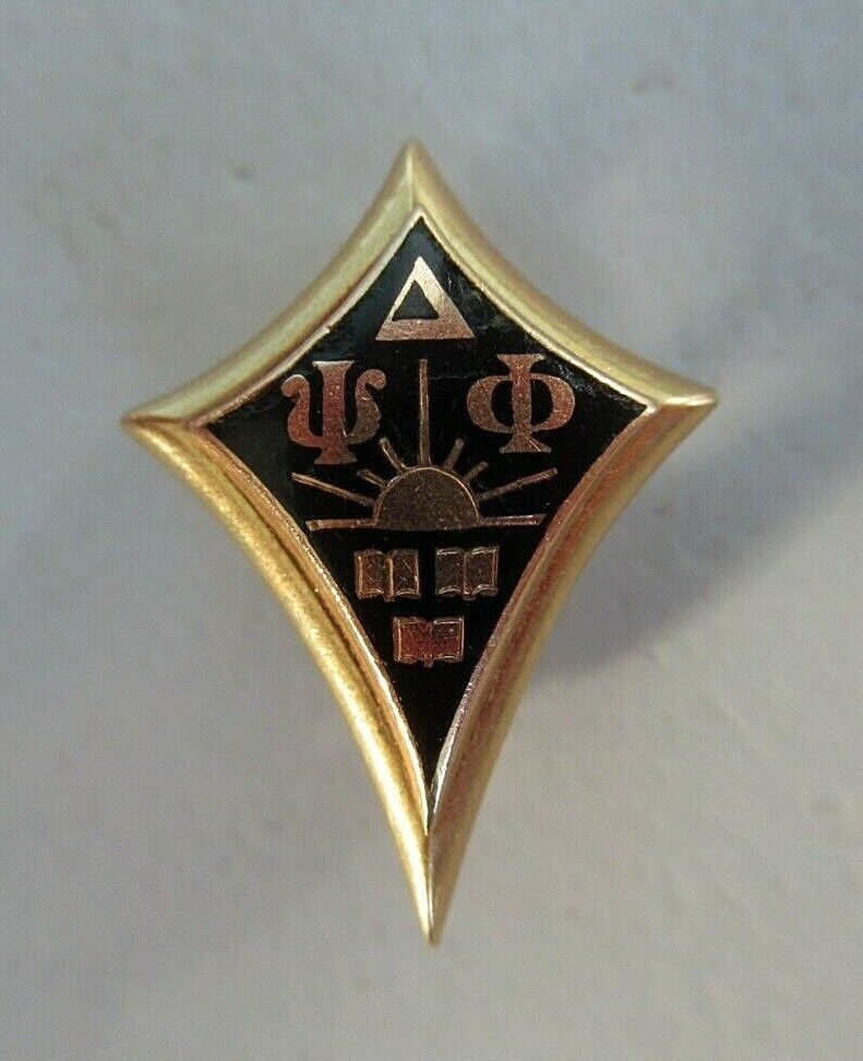 PIN-код БРАТСТВА США PSI DELTA PHI. СДЕЛАНО ИЗ ЗОЛОТА. НАЗВАН. 1731 г.