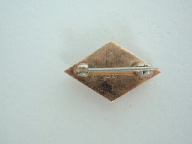 USA FRATERNITY PIN KAPPA THETA. MADE IN GOLD. NAMED. RARE! 484