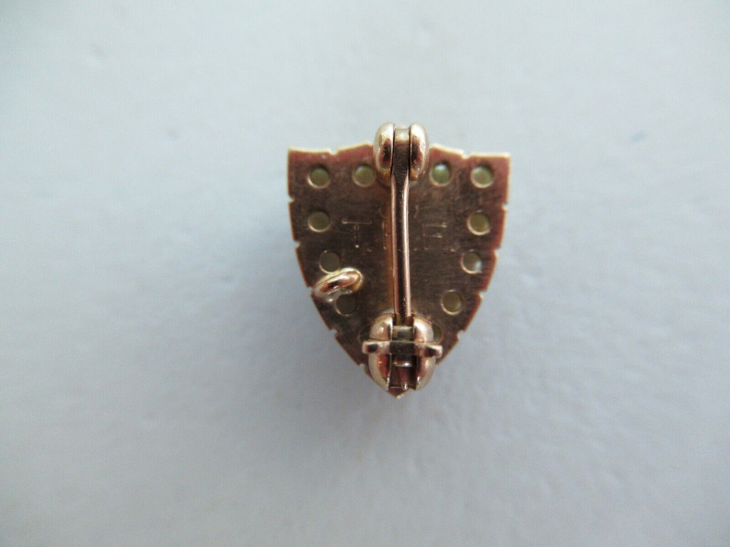 USA FRATERNITY PIN PHI DELTA PI. MADE IN GOLD. NAMED. 706