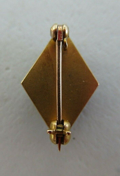 USA FRATERNITY PIN DELTA PHI SIGMA. MADE IN GOLD. 1459