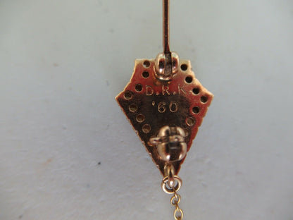 美国兄弟会 PIN SIGMA THETA PI。黄金制造。 1960.命名。第946章