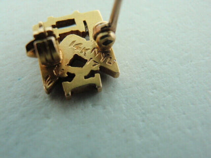 美国兄弟会 PIN SIGMA KAPPA PI。 14K 金制成。命名。第582章