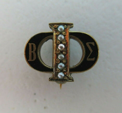 USA FRATERNITY PIN PHI BETA SIGMA. MADE IN GOLD. NAMED. MARKED. 1639