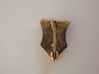 USA FRATERNITY PIN SIGMA SIGMA DELTA. MADE IN GOLD. PEARLS. 298