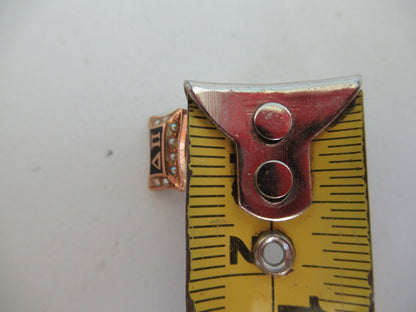 USA FRATERNITY PIN DELTA PI. MADE IN GOLD 10K.. 1367