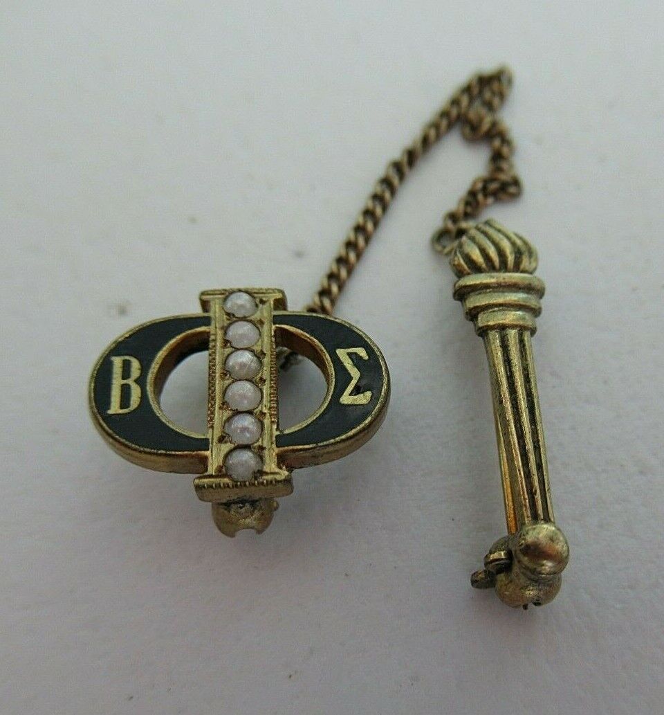 USA FRATERNITY PIN PHI BETA SIGMA. MADE IN GOLD. 1640