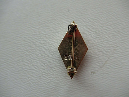USA FRATERNITY PIN TAU BETA DELTA. MADE IN GOLD 10K. MARKED.1316