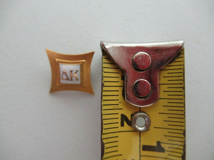 USA FRATERNITY PIN DELTA KAPPA. MADE IN GOLD 10K. NAMED. MARKED. 1165