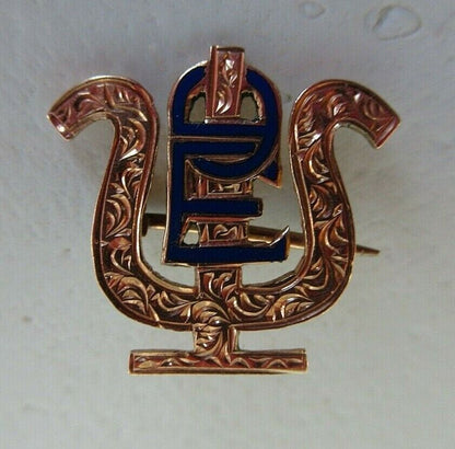 美国兄弟会 PIN PSI THETA EPSILON。黄金制造。日期为 1897 年！命名