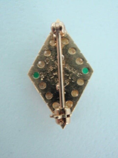 USA FRATERNITY PIN PHI BETA PI . MADE IN GOLD. 3.64GM. NAMED. #6844. 1