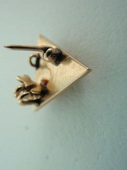 USA FRATERNITY PIN SIGMA THETA CHI. MADE IN GOLD. EARLY 1900'S. RARE!