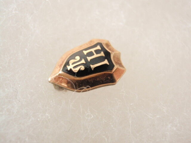 USA FRATERNITY PIN ETA IOTA PSI. GOLD FILLED. MARKED. 185