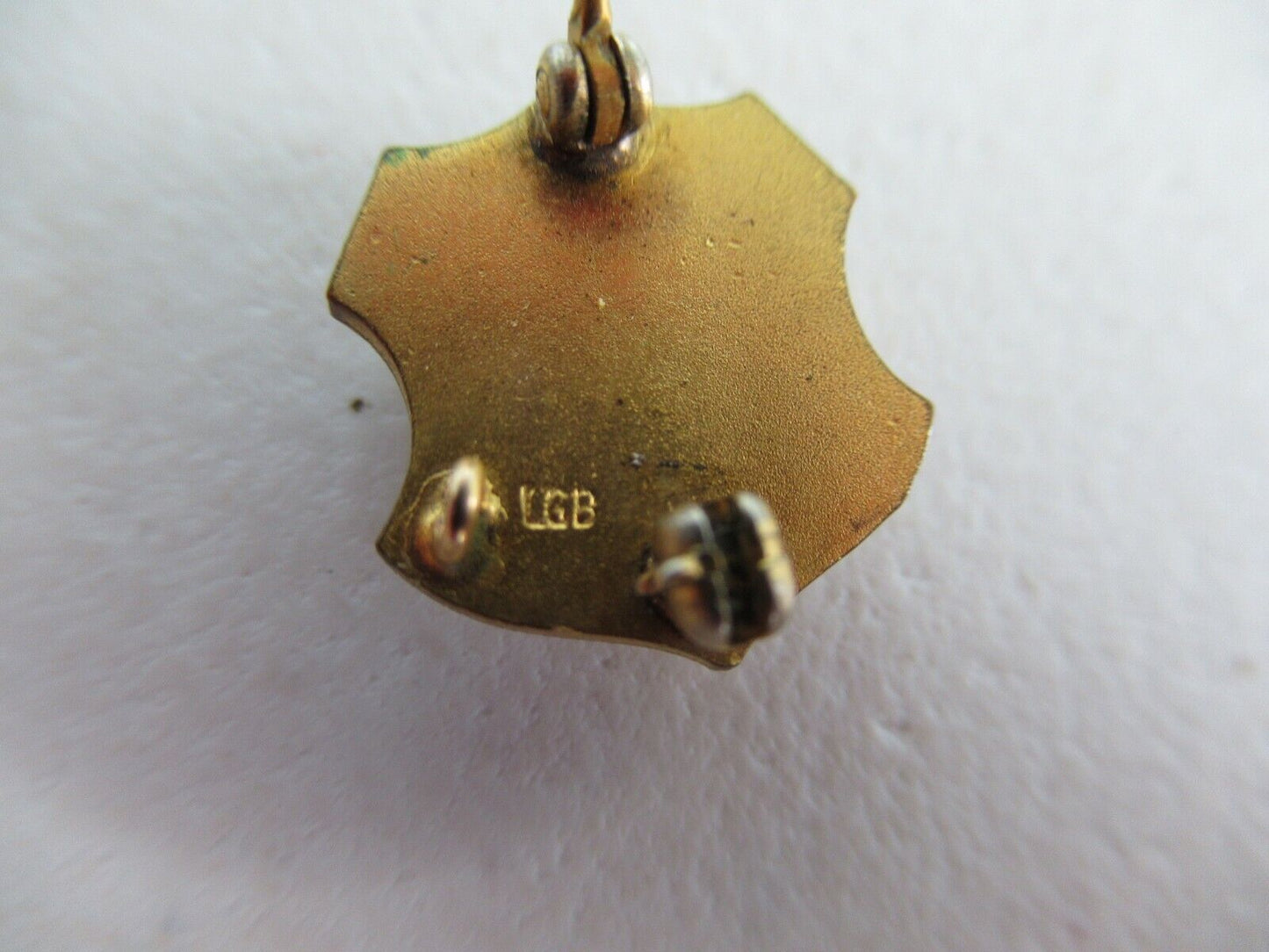 USA FRATERNITY PIN PHI KAPPA PI. MADE IN GOLD. MARKED. 930
