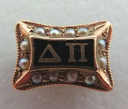 USA FRATERNITY PIN DELTA PI. MADE IN GOLD 10K.. 1367