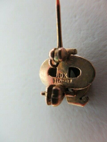 USA FRATERNITY PIN OMEGA PHI. MADE IN GOLD 10K. MARKED. 760