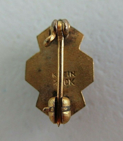 USA FRATERNITY PIN ZETA. MADE IN GOLD FILLED. MARKED. 1376