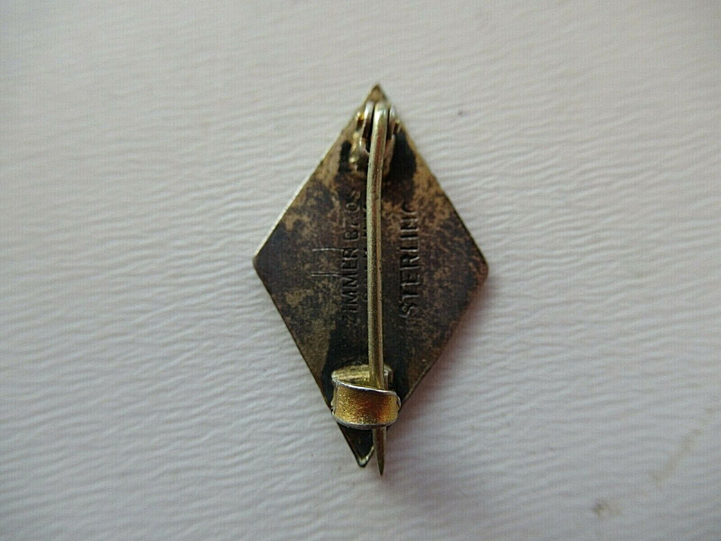 美国兄弟会 PIN PI ALPHA OMICRON。英镑制造。标记.1272