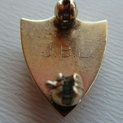 USA FRATERNITY PIN ALPHA DELTA SIGMA PHI. MADE IN GOLD. NAMED. 1228