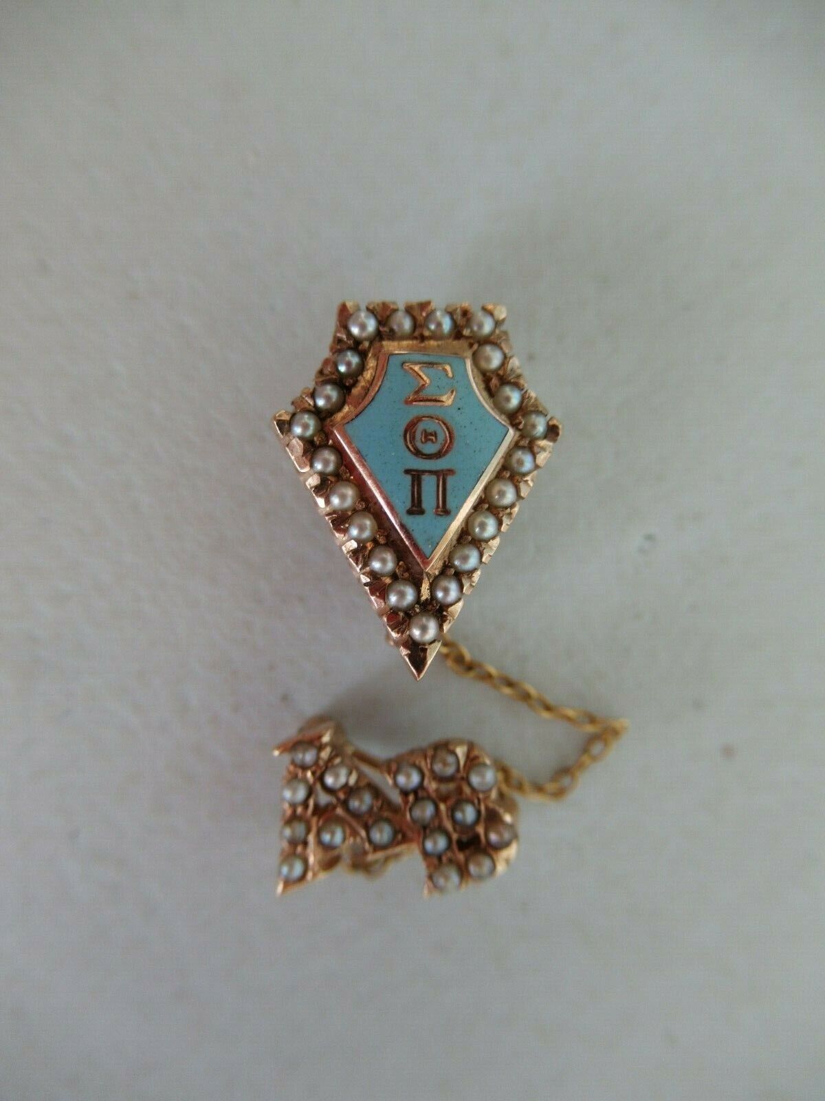 美国兄弟会 PIN SIGMA THETA PI。黄金制造。 1960.命名。第946章