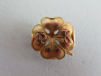 USA FRATERNITY PIN PHI KAPPA. MADE IN GOLD. DATED 1914. NAMED. 866