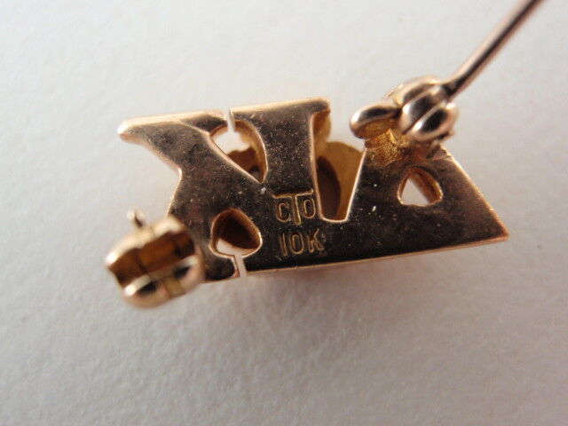 USA FRATERNITY PIN PHI DELTA KAPPA. MADE IN GOLD 10K. MARKED 335