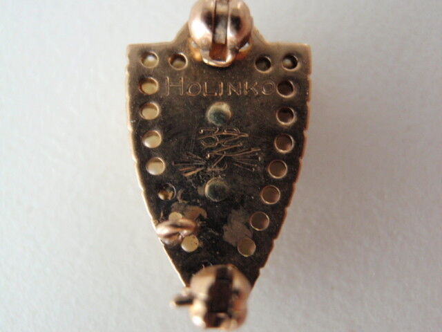 USA FRATERNITY PIN PHI SIGMA NU. MADE IN GOLD. 1932. NAMED. 326