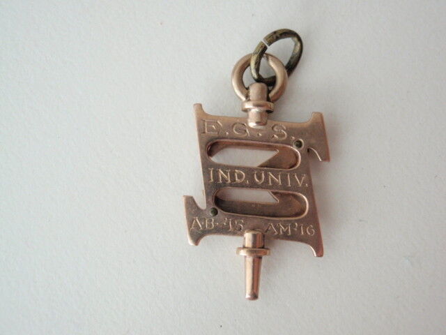 美国兄弟会 PIN 西格玛钥匙。黄金制造。 3.7GR！ 1916.命名。联合国