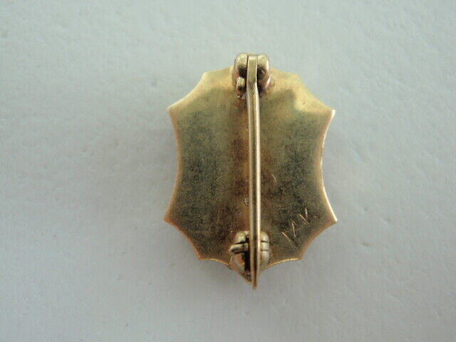 USA FRATERNITY PIN OMICRON DELTA SIGMA. MADE IN GOLD 14K. 592