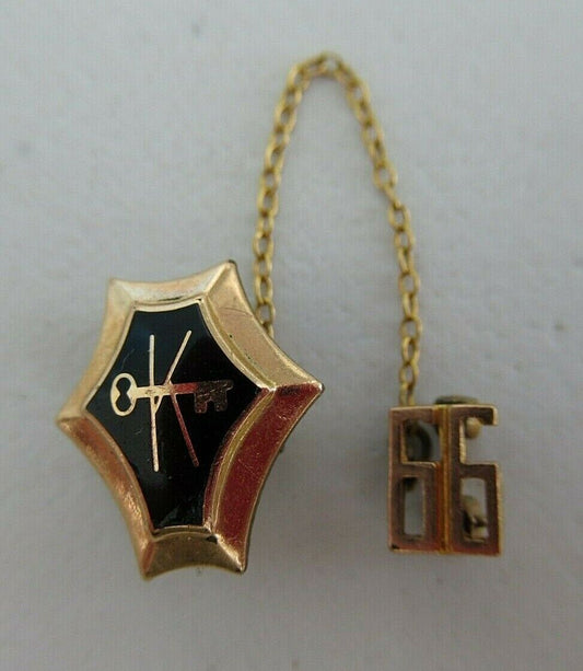 USA FRATERNITY SWEETHEART PIN. MADE IN GOLD. 1663