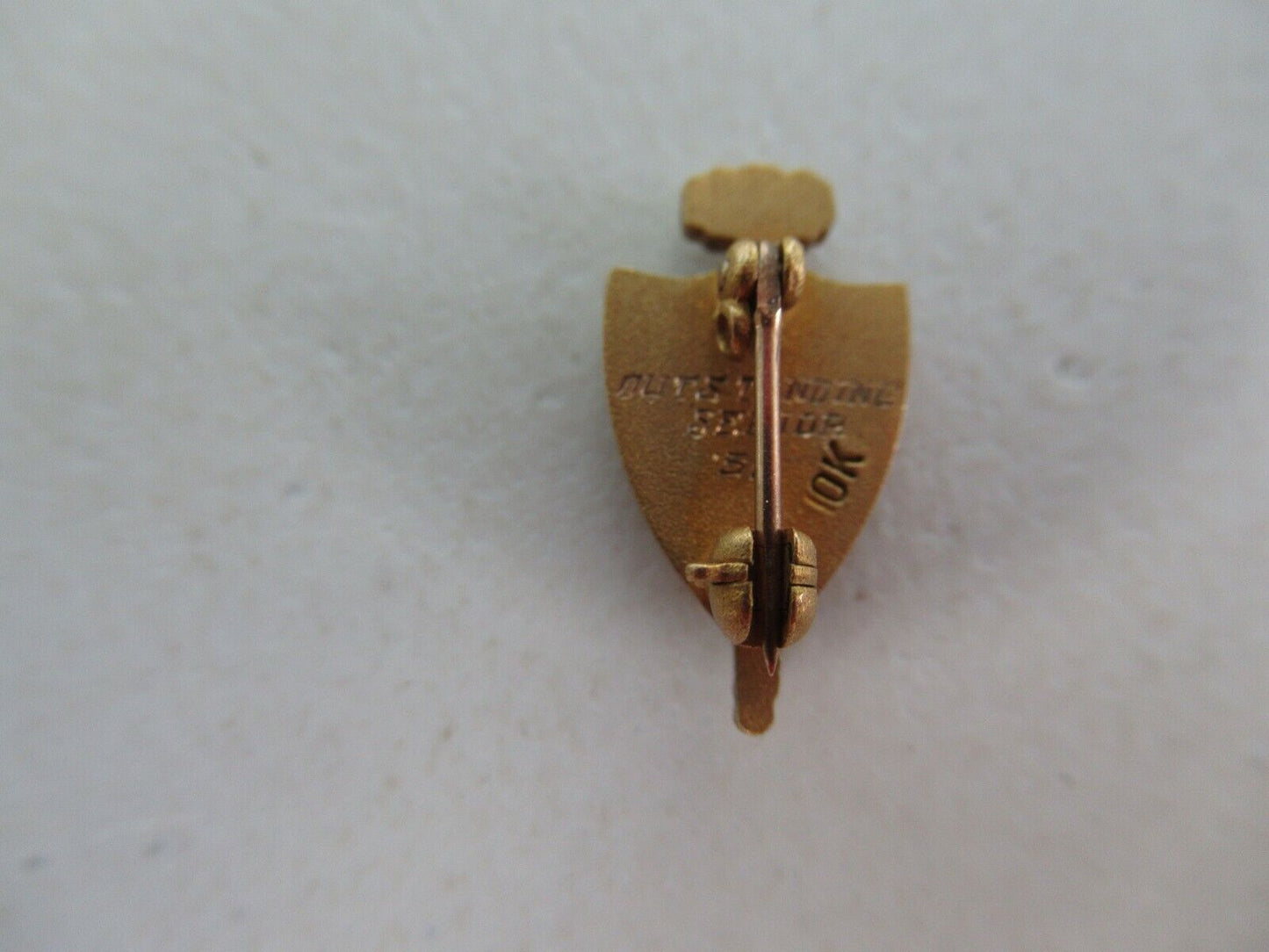 USA FRATERNITY PIN MU. MADE IN GOLD 10K. 1959. NAMED. 1027