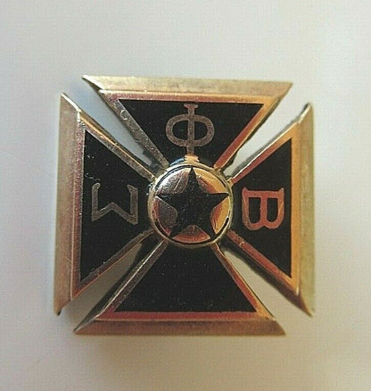 USA FRATERNITY PIN SIGMA PHI BETA. MADE IN GOLD. MARKED. 1192