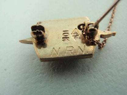 USA FRATERNITY PIN PI KAPPA GAMMA. MADE IN GOLD 10K. NAMED. MARKED. 59