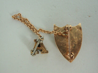 USA FRATERNITY PIN KAPPA PHI ALPHA. MADE IN GOLD. NAMED. DATED 1930 .